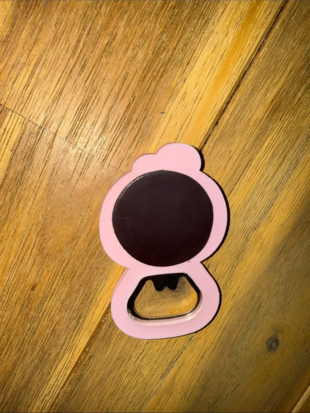 Cute Pink Cartoon Fruit Keychain Bottle Opener
